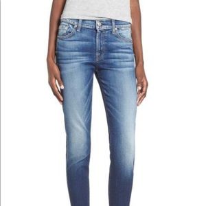 7 For All Mankind Jeans Ankle Skinny Size 28